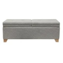 Split Seat Jackson Storage Bench-Kirkland's Home Sale