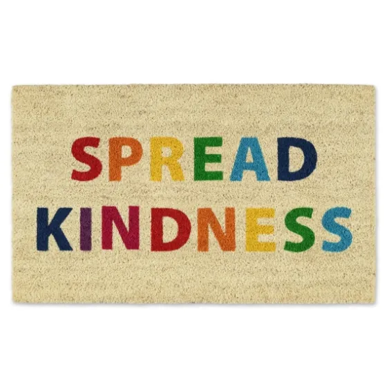 Spread Kindness Rainbow Coir Doormat-Kirkland's Home Flash Sale