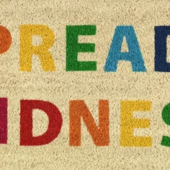 Spread Kindness Rainbow Coir Doormat-Kirkland's Home Flash Sale