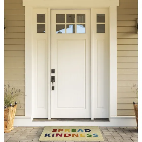Spread Kindness Rainbow Coir Doormat-Kirkland's Home Flash Sale