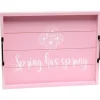 Spring Has Sprung Wood Tray-Kirkland's Home Online