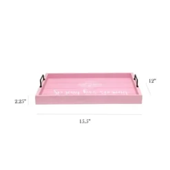 Spring Has Sprung Wood Tray-Kirkland's Home Online