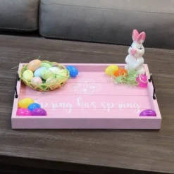Spring Has Sprung Wood Tray-Kirkland's Home Online