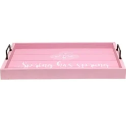 Spring Has Sprung Wood Tray-Kirkland's Home Online