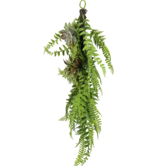 Spring Succulents Teardrop Swag-Kirkland's Home Cheap