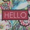 Spring Sunset Floral Doormat-Kirkland's Home Shop