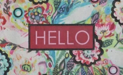 Spring Sunset Floral Doormat-Kirkland's Home Shop