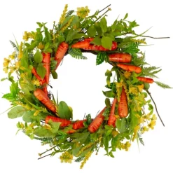 Springtime Carrots Easter Wreath-Kirkland's Home Shop