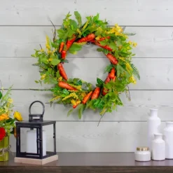 Springtime Carrots Easter Wreath-Kirkland's Home Shop