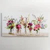 Springtime Floral Bouquet Vases Canvas Art Print-Kirkland's Home Flash Sale