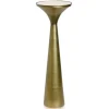 Spun Gold Metal Tapered Cocktail Table-Kirkland's Home Shop