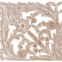 Square Champagne Floral Wood Plaque-Kirkland's Home Best Sale