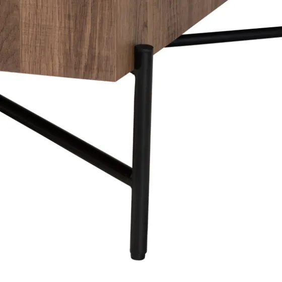 Square Light Wood X Base Coffee Table-Kirkland's Home Flash Sale