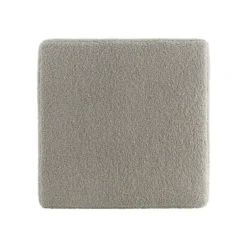 Square Sherpa Upholstered Storage Ottoman-Kirkland's Home Fashion