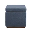 Square Sherpa Upholstered Storage Ottoman-Kirkland's Home Store