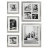 Stamp Metal 5-Pc. Gallery Picture Frame Set-Kirkland's Home Cheap