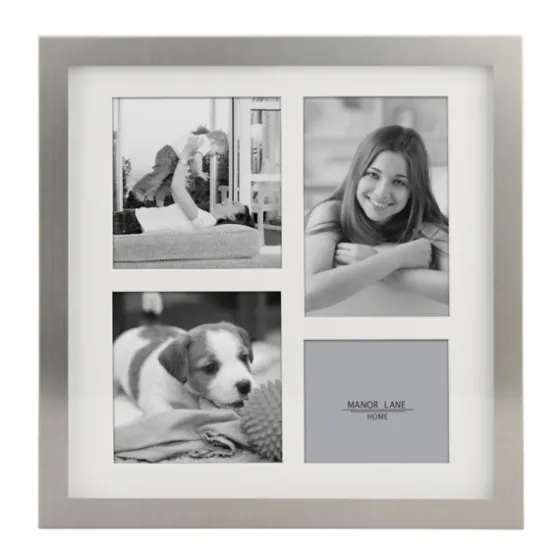 Stamp Metal 5-Pc. Gallery Picture Frame Set-Kirkland's Home Cheap