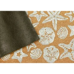 Starfish And Sand Dollars Coir Doormat-Kirkland's Home Cheap
