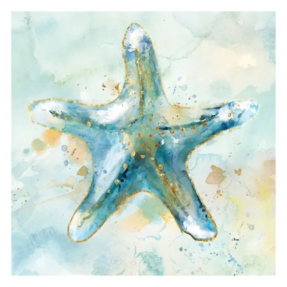 Starfish Giclee Canvas Art Print-Kirkland's Home Clearance