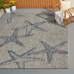 Starry Shores Captiva Outdoor Area Rug, 7X9-Kirkland's Home Fashion