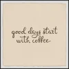 Start With Coffee Framed Wall Plaque-Kirkland's Home Store