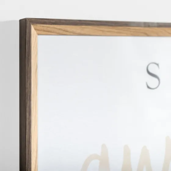 Stay Awhile Script Framed Wall Plaque-Kirkland's Home Store