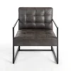 Steele Wyatt Faux Leather Accent Chair-Kirkland's Home Cheap