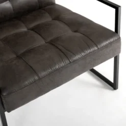 Steele Wyatt Faux Leather Accent Chair-Kirkland's Home Cheap