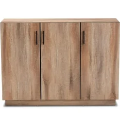 Stella Contemporary Oak 3-Door Sideboard-Kirkland's Home Cheap
