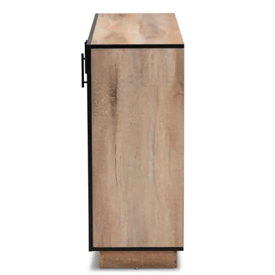 Stella Contemporary Oak 3-Door Sideboard-Kirkland's Home Cheap
