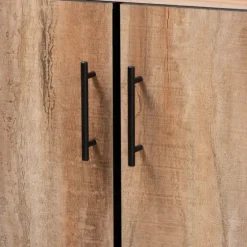 Stella Contemporary Oak 3-Door Sideboard-Kirkland's Home Cheap
