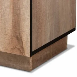 Stella Contemporary Oak 3-Door Sideboard-Kirkland's Home Cheap