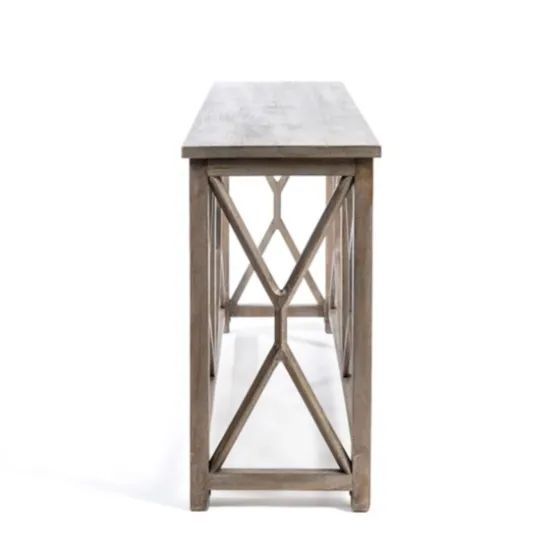 Stephan Natural Wood Console Table-Kirkland's Home Outlet