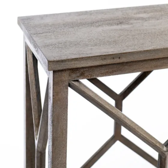 Stephan Natural Wood Console Table-Kirkland's Home Outlet