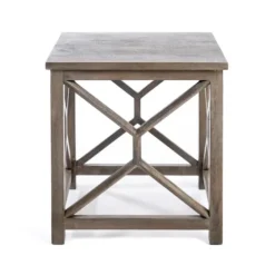Stephan Natural Wood Side Table-Kirkland's Home Flash Sale