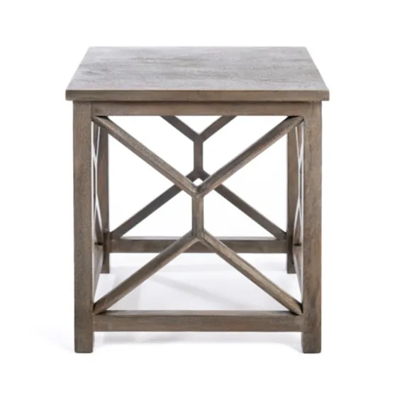 Stephan Natural Wood Side Table-Kirkland's Home Flash Sale