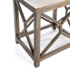 Stephan Natural Wood Side Table-Kirkland's Home Flash Sale