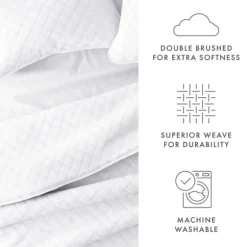 Stitched Diamond 3-Pc. King Quilt Set-Kirkland's Home Clearance