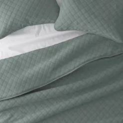 Stitched Diamond 3-Pc. Queen Quilt Set-Kirkland's Home Cheap