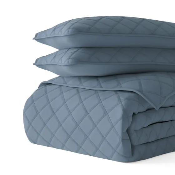 Stitched Diamond 2-Pc. Twin Quilt Set-Kirkland's Home Discount