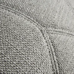 Stitched Round Ottoman-Kirkland's Home Cheap