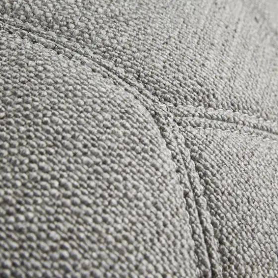 Stitched Round Ottoman-Kirkland's Home Cheap