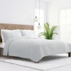 Stitched Stripes 3-Pc. King Quilt Set-Kirkland's Home Outlet