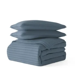 Stitched Stripes 3-Pc. King Quilt Set-Kirkland's Home Online