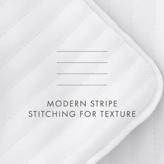 Stitched Stripes 3-Pc. Queen Quilt Set-Kirkland's Home Fashion