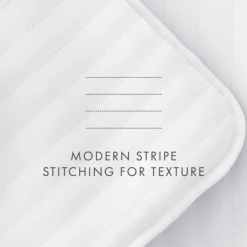 Stitched Stripes 2-Pc. Twin Quilt Set-Kirkland's Home Sale