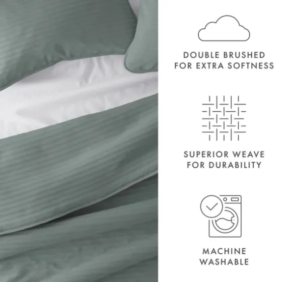 Stitched Stripes 2-Pc. Twin Quilt Set-Kirkland's Home Fashion