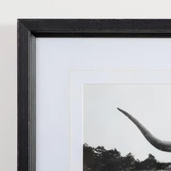 Stoic Steer Framed Art Print-Kirkland's Home New