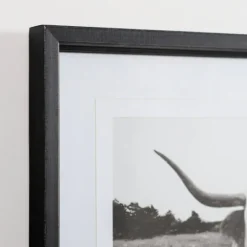 Stoic Steer Framed Art Print-Kirkland's Home New