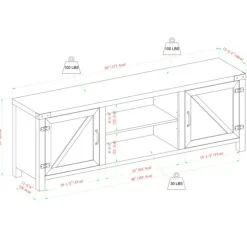 Stone Barn Door Tv Stand-Kirkland's Home Hot